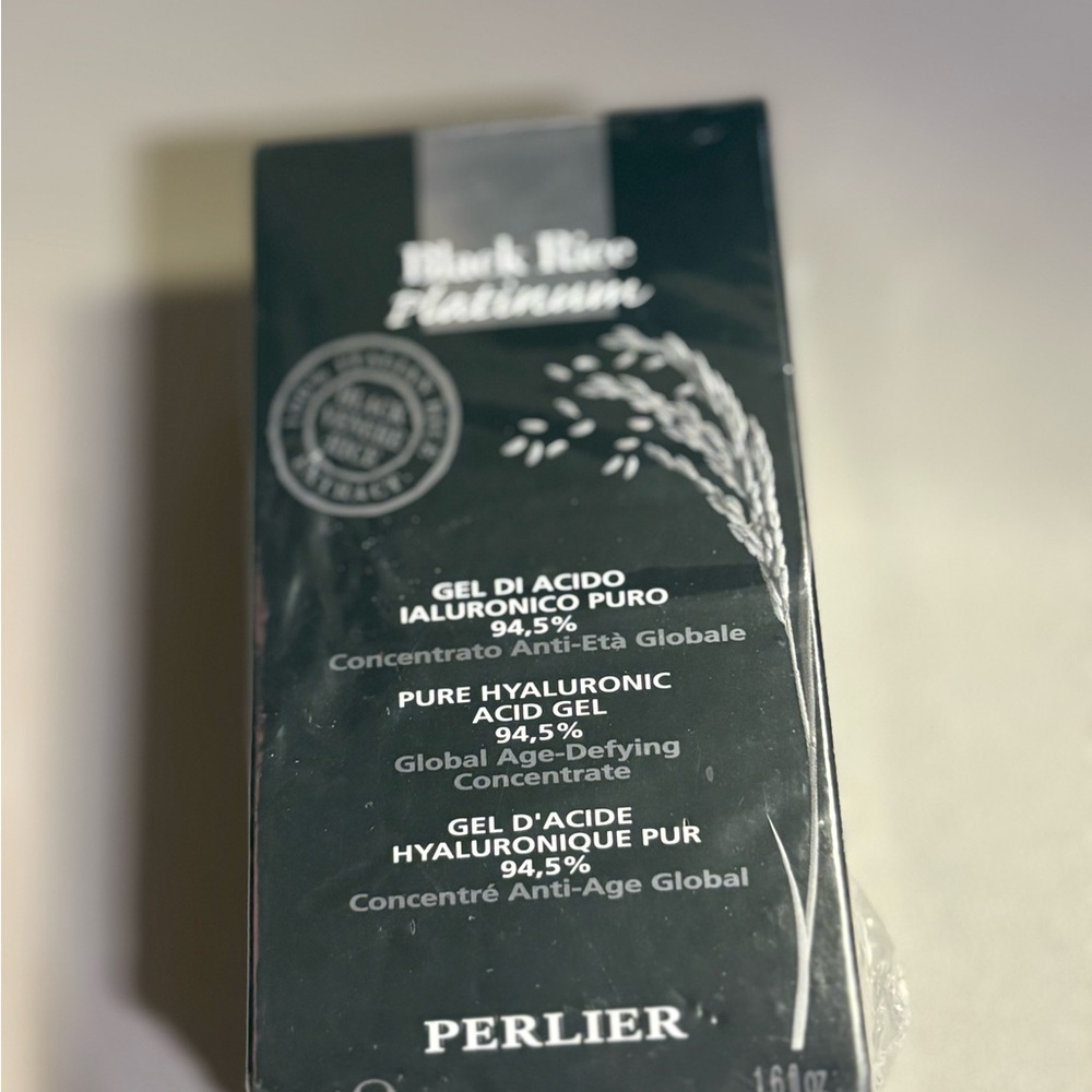 Perlier Black Rice Platinum Hyaluronic Acid Gel